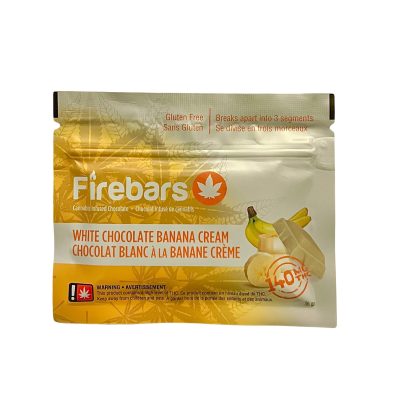 White Chocolate Banana Cream – Firebars – 140mg