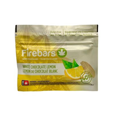 White Chocolate Lemon – Firebars – 140mg