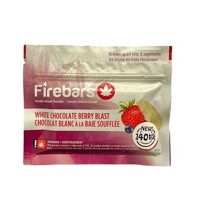 White Chocolate Berry Blast – Firebars – 140mg