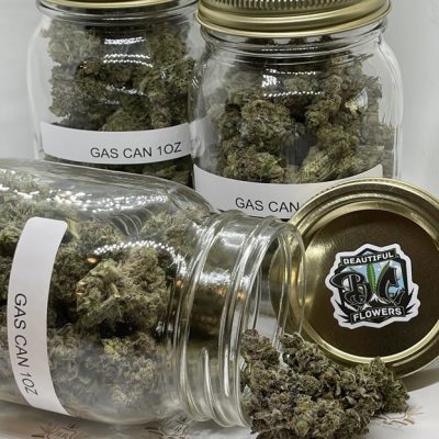 GAS Cans By BC Beautiful Flower AAAA – BLOWOUT!