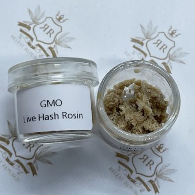 GMO PURE Live Hash Rosin