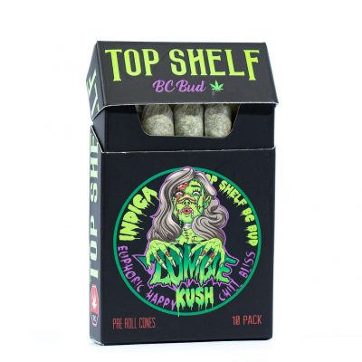 Zombie Kush – Top Shelf 0.7 Grams Pre-Rolls (10-Pack)