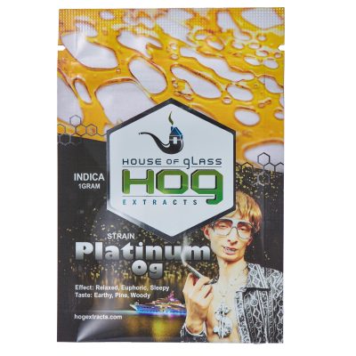 Platinum OG Shatter – House of Glass Extracts
