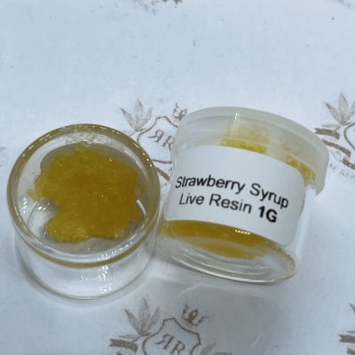Strawberry Syrup Generic – Live Resin