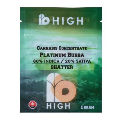 Platinum Bubba Shatter – IB High