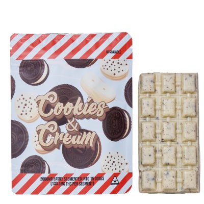 Cookies & Cream 2,000mg Chocolate Edible