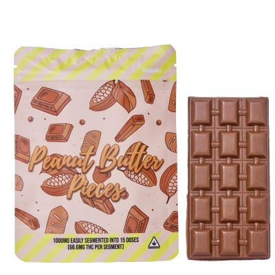 Peanut Butter Pieces 1,000mg Chocolate Edible