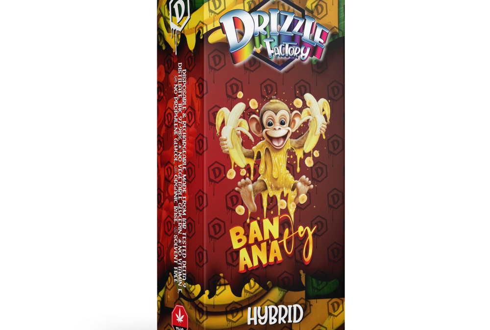 Banana OG Vape – Drizzle Factory – Hybrid