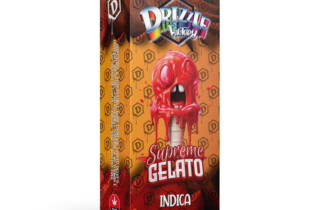 Supreme Gelato Vape – Drizzle Factory – Indica