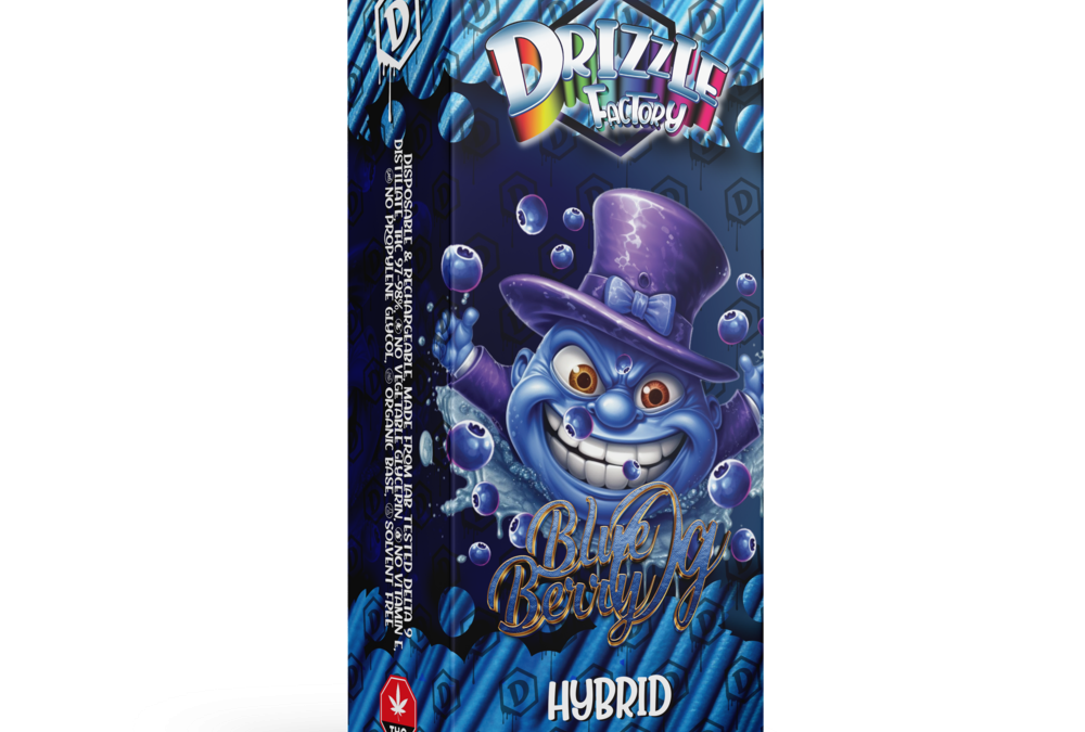 Blueberry OG Vape – Drizzle Factory – Hybrid